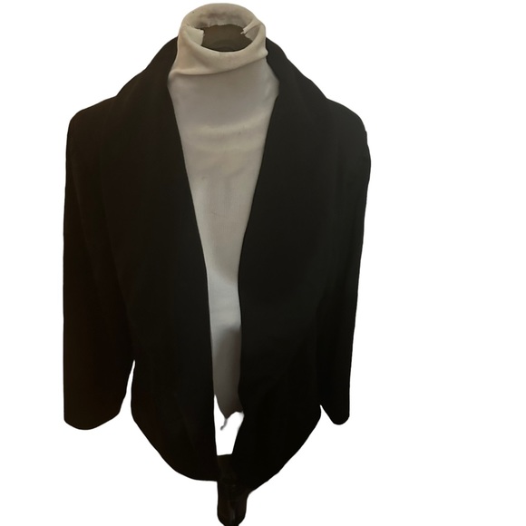 Chico’s black blazer size 2 - Picture 2 of 8
